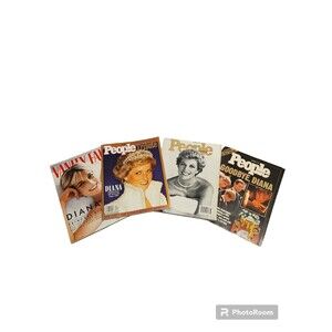 Princess Diana Tribute Magazines PEOPLE, VANITY FAIR